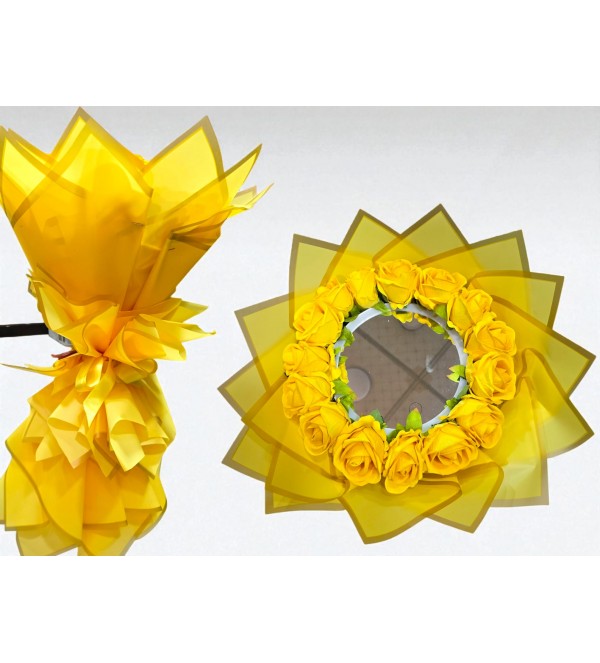 Orta Boy Aynalı Buket